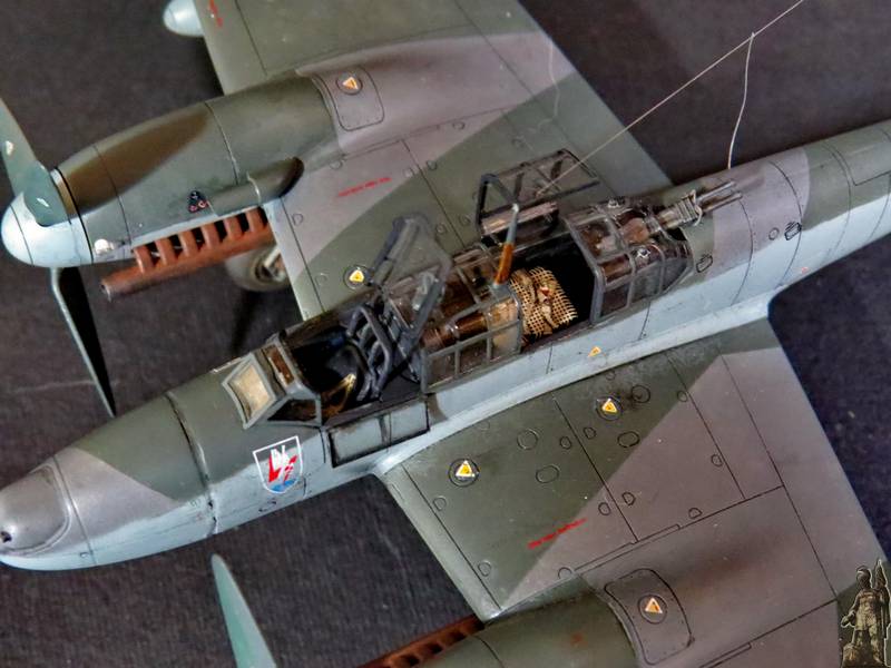 Eduard 1/72 Messerschmitt Bf 110G-4/R3, Schnaufer's last ride - Ready ...