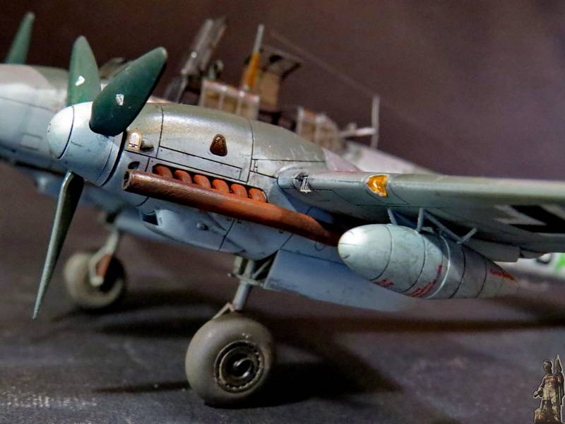 Eduard 1/72 Messerschmitt Bf 110G-4/R3, Schnaufer's last ride - Ready ...